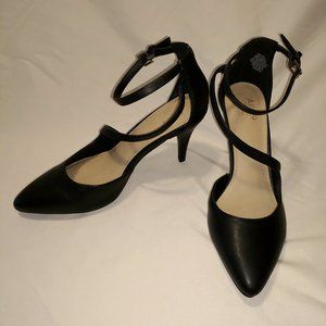 Sexy Strappy Black Heels